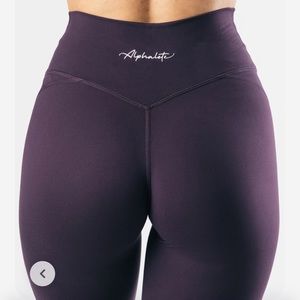 Alphalete Surface Power Leggings Amethyst